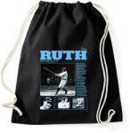 printfashion Babe Ruth - baseball - Sportzsák, Tornazsák - Fekete (15815638)