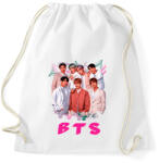 printfashion BTS 2 - Sportzsák, Tornazsák - Fehér (7697687)
