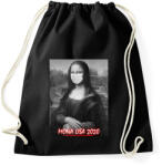 printfashion Mona Lisa 2020 - Sportzsák, Tornazsák - Fekete (2574260)