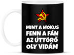 printfashion MINT A MÓKUS FENN A FÁN - Bögre - Fekete (10893872)