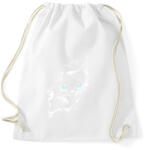 printfashion Macska a pólóban - Sportzsák, Tornazsák - Fehér (16065230)