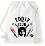 printfashion Eddie Munson Fan Club - Sportzsák, Tornazsák - Fehér (7672697)