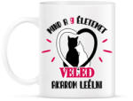 printfashion Mind a 9 életemet - Bögre - Fehér (11728235)
