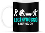 printfashion Legénybúcsú szervezők - Bögre - Fekete (7538866)