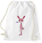printfashion Nyuszika - Sportzsák, Tornazsák - Fehér (1883301)