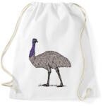 printfashion Emu - Sportzsák, Tornazsák - Fehér (13221075)