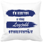 printfashion Én vagyok a világ legjobb szobafestője - Párnahuzat, Díszpárnahuzat - Fehér (6399930)
