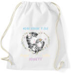 printfashion 1 éve együtt - Névvel, számmal - Sportzsák, Tornazsák - Fehér (8098345)