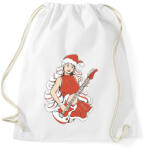 printfashion Télanyó gitárral - Sportzsák, Tornazsák - Fehér (10147764)