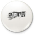 printfashion Szabotázs - Kitűző, hűtőmágnes - Fehér (3073751)