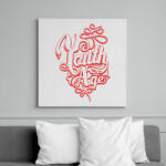 printfashion Fiatalságnak nincs kora - Vászonkép - Fehér (6620051)