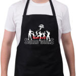 printfashion Squad Goals - Kötény - Fekete (4927419)