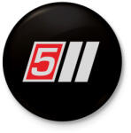 printfashion AUDI S5 - Kitűző, hűtőmágnes - Fekete (3094353)