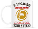 printfashion Hegesztő szülinapja április színes - Bögre - Fehér (5522466)