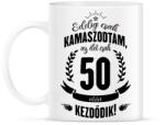 printfashion kamasz-50-black - Bögre - Fehér (790954)