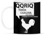 printfashion kiskakas-white - Bögre - Fekete (794839)