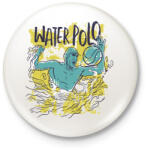 printfashion Vízilabda sport - water polo - Kitűző, hűtőmágnes - Fehér (5614854)