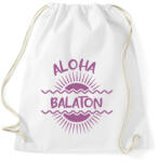 printfashion Aloha Balaton - Sportzsák, Tornazsák - Fehér (7348613)
