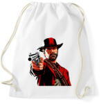 printfashion red dead redemption 2 - Sportzsák, Tornazsák - Fehér (2395125)
