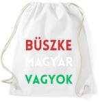 printfashion Büszke Magyar Vagyok - Sportzsák, Tornazsák - Fehér (15741516)