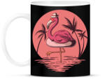 printfashion flamingo - Bögre - Fekete (13660116)