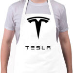 printfashion Tesla - Kötény - Fehér (4909156)
