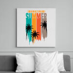 printfashion Amazing Summer - Vászonkép - Fehér (6636805)