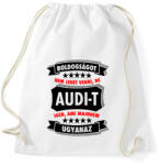 printfashion Boldogság = Audi - Sportzsák, Tornazsák - Fehér (2659711)