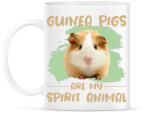 printfashion Guinea pigs are my spirit animal - Bögre - Fehér (7093641)