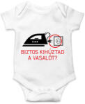 printfashion biztos kihúztad a vasalót? - Baba Body - Fehér (1329429)