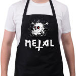 printfashion metal - Kötény - Fekete (4929166)