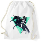 printfashion Ride the universe - Sportzsák, Tornazsák - Fehér (233283)