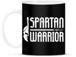 printfashion Spartan Warrior - Bögre - Fekete (1234979)