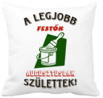 printfashion Festő szülinapja augusztus színes - Párnahuzat, Díszpárnahuzat - Fehér (5476287)
