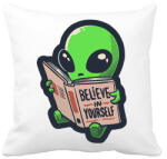printfashion Belive in yourself - ufo - Párnahuzat, Díszpárnahuzat - Fehér (16021692)