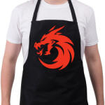 printfashion sárkány - Kötény - Fekete (13926068)