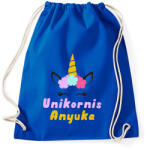 printfashion Unikornis Anyuka - Sportzsák, Tornazsák - Bright royal (2523094)