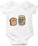 printfashion Kenyér és mogyoróvaj - Baba Body - Fehér (13575716)