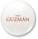 printfashion Team Guzmán - Kitűző, hűtőmágnes - Fehér (5051084)