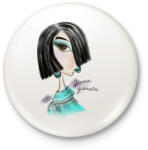 printfashion HiPaint_1719690376061 - Kitűző, hűtőmágnes - Fehér (16234397)