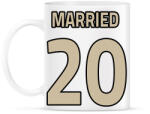 printfashion Házassági évforduló - első fele - Bögre - Fehér (13529716)