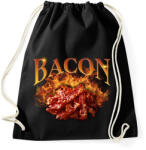 printfashion Bacon - Sportzsák, Tornazsák - Fekete (16179133)