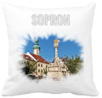 printfashion Sopron - Párnahuzat, Díszpárnahuzat - Fehér (2842618)