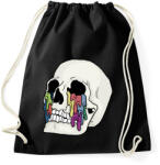 printfashion Skull cry - Sportzsák, Tornazsák - Fekete (4778486)
