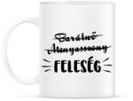 printfashion Barátnő - Menyasszony ->FELESÉG - Bögre - Fehér (16497991)