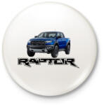 printfashion Raptor - Kitűző, hűtőmágnes - Fehér (4672102)