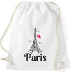 printfashion Párizs - Sportzsák, Tornazsák - Fehér (13781047)