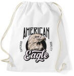 printfashion Sas 02 - American Eagle - Sportzsák, Tornazsák - Fehér (4948319)