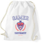printfashion gamer - Sportzsák, Tornazsák - Fehér (10450759)