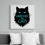 printfashion Cicák anyja - Vászonkép - Fehér (6626484)